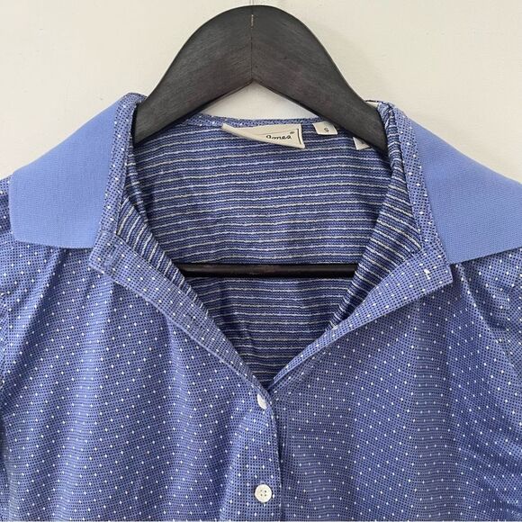 Bobby Jones Purple Dot Pattern Golf Polo Shirt - Picture 4 of 7